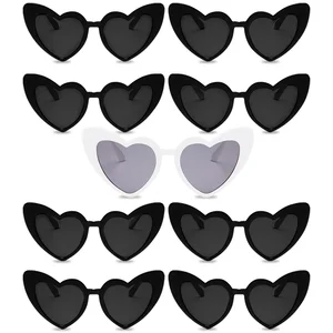 Herz -veränderte Sonnenbrille für einzelne Party, Hochzeit, Brautduschendekoration, Hühnermittel, Braut, um eine Braut zu sein 10 Hauptverkaufsbrillen Coracao - №3