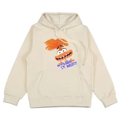 Cartoon Hoodie anxiety Hoodies Long Sleeve Casual Sweatshirt For Autumn/Winter Comfortable Hooded Clothe Moletom Women/Men Hoody