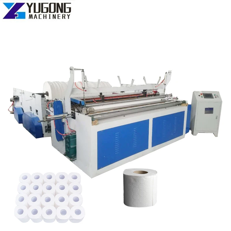 YG Customized Perforating Rewinder Toilet Paper Roll Rewinding Machine Toilet Tissue Paper Machine