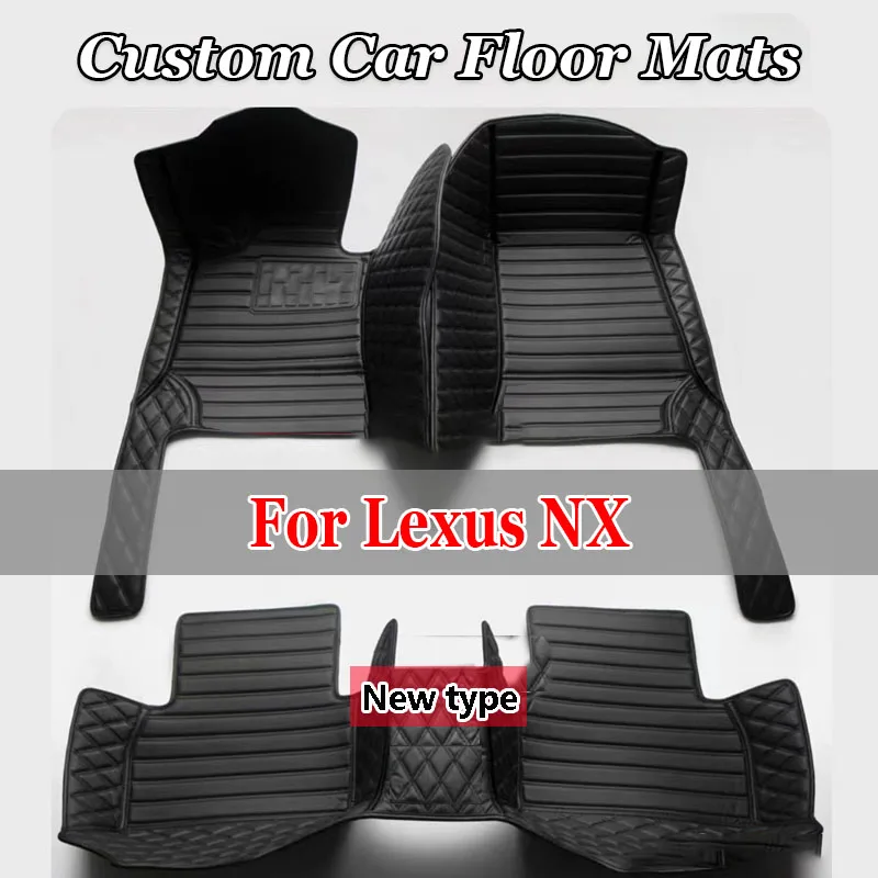 

Custom Car Floor Mats For Lexus NX NX200t NX250 NX300 NX300h NX350 NX350h NX450h Auto Carpets Foot Coche Accessories