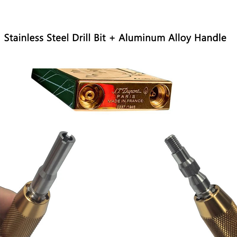 

Lighter Repair Tool Kit for Dupont L2 Professional Gas Valve Disassembly & Seal Replacement Tools Set Screwdriver Tweezers