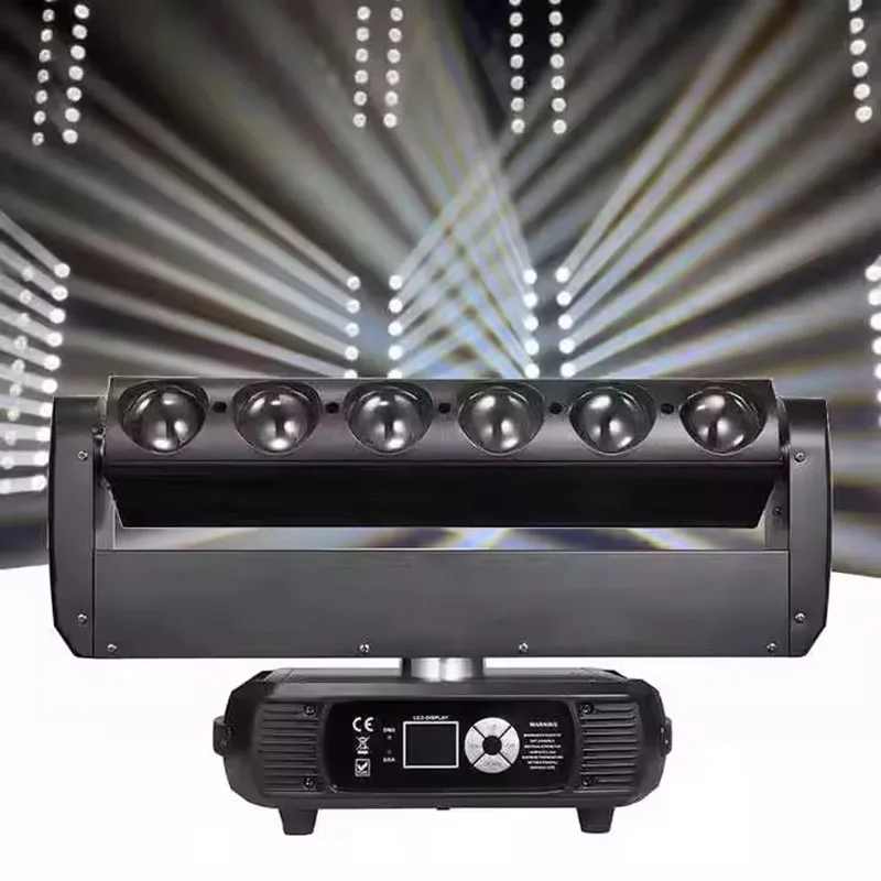 

AOPU 6x40w Zoom Pixel Beam Wash Bar Moving Head Lighting Equipment for Disco Light Stage Performance