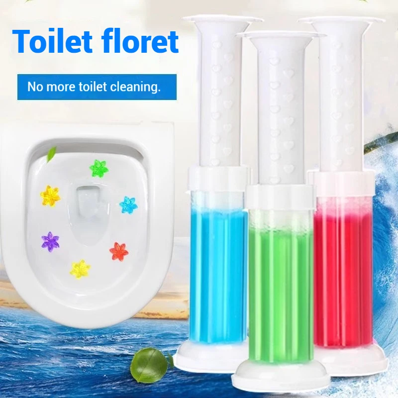 Bathroom Toilet Detergent Disposable Toilet Cleaner Odors Deodorant Flower Freshener RemoveBathroom Fragrance Cleaning