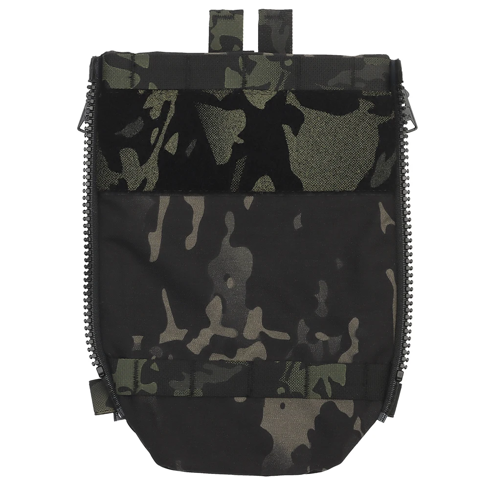 V5 PC Tactical Back Panel Water Bag 3L Bladder Reservoir Reservoir Molle System Side Zippers for FCPC Plate Carrier Hunting Vest