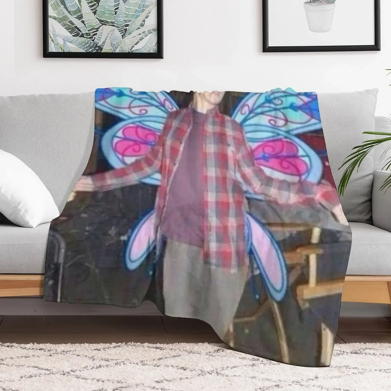 ديلان أوبراين خرافية لطيفة 3 رمي بطانية واحدة دافئة لفصل الشتاء بطانيات قطيفة منقوشة ناعمة