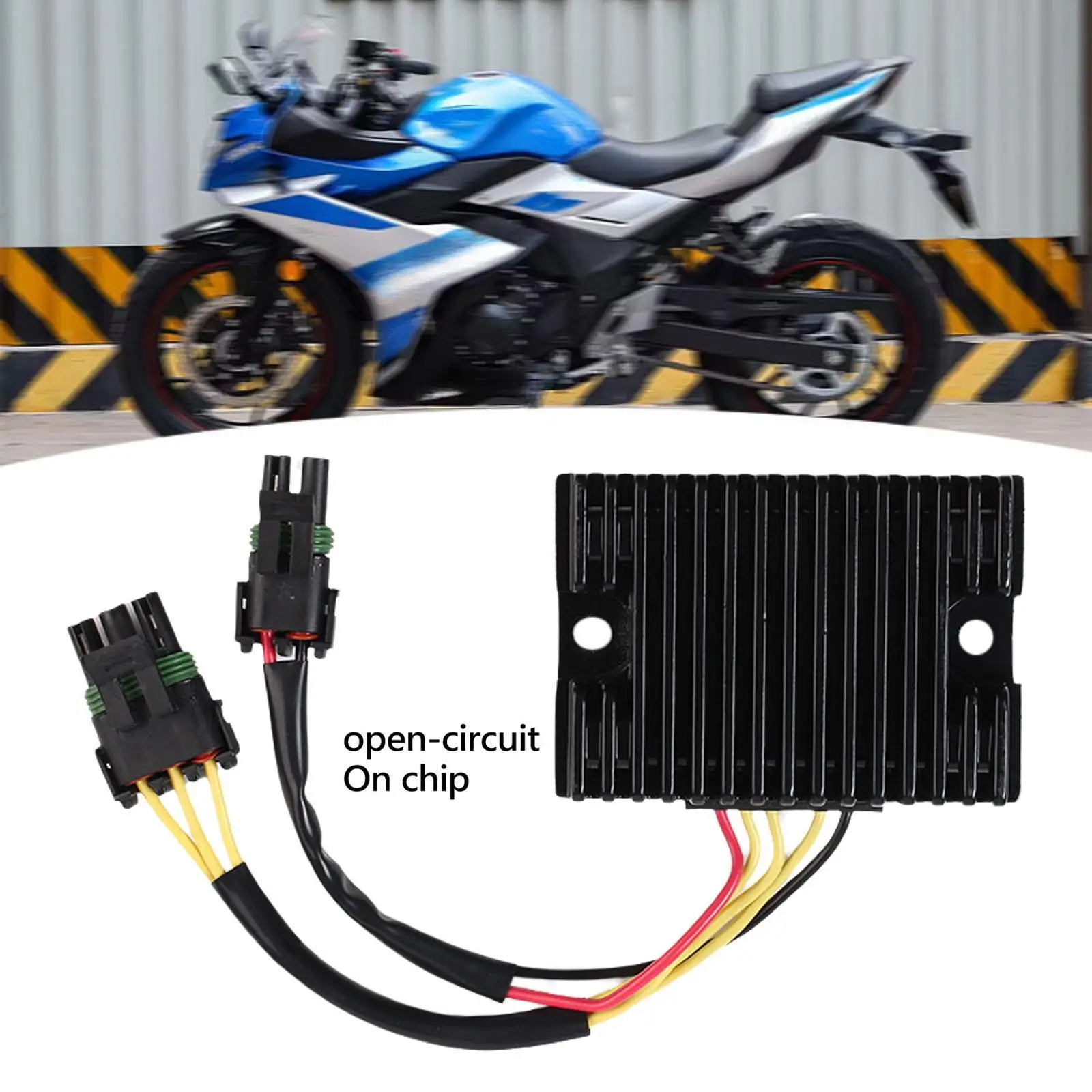 Motorcycle Rectifier Metal Voltage Regulator Replacement Auto Accessory Easy Installation for Can-am DS 650 Sea-doo GSX GTX GTI