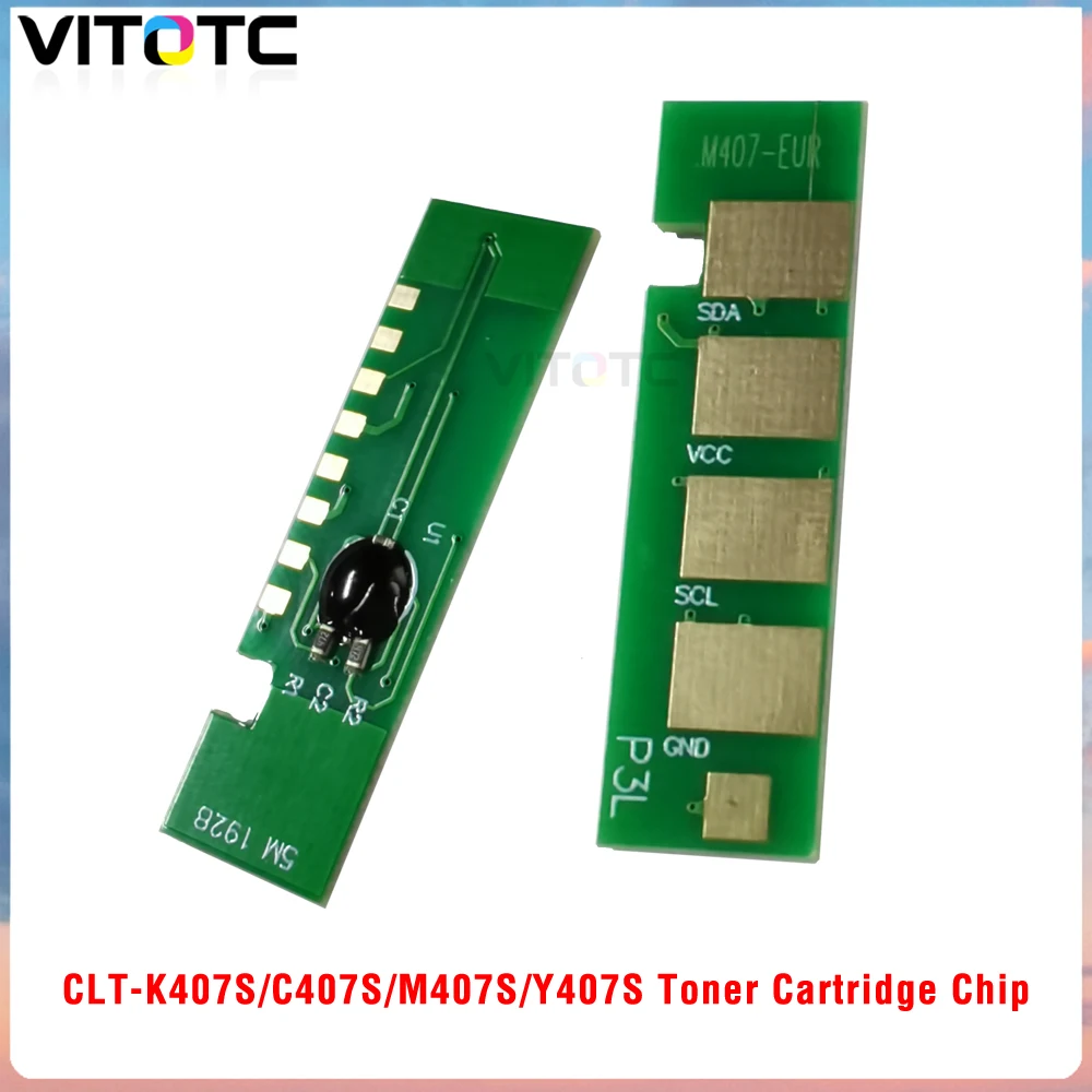 CLT-K407S Toner Powder Chip Kit For Samsung CLP-320 325 325w 326 CLX-3185 3285 3185fn 3185fw 3186 3186fn 3186w 3186fw Printer