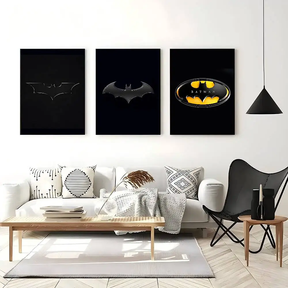 Veranda B-Batmans Classic Anime Poster Waterproof Paper Sticker Coffee House Bar Room Wall Decor