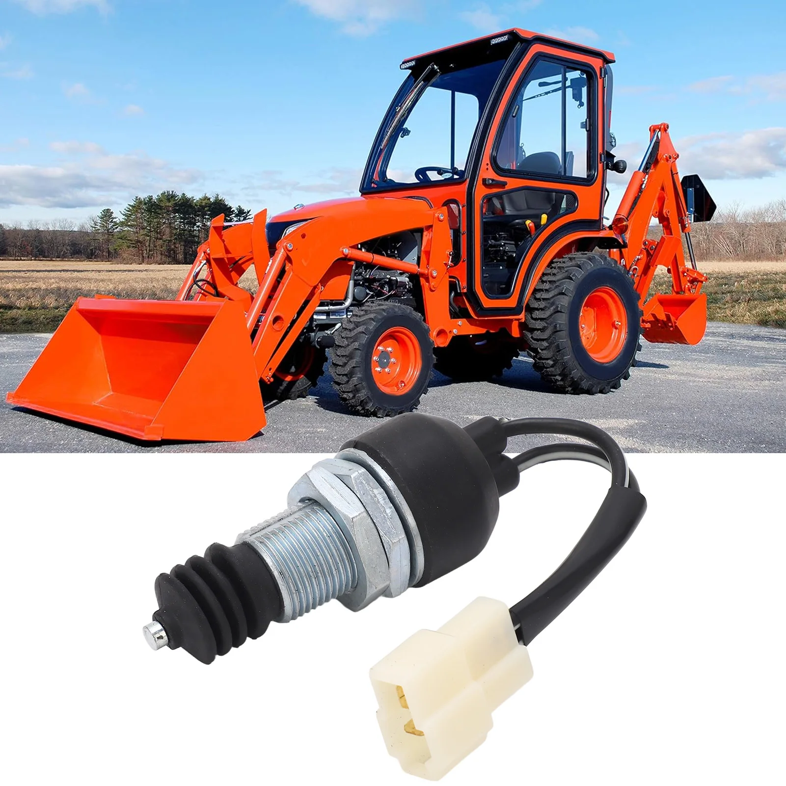 

Safety Tractor Safety 5T057 42230 Ignition Starter Replacement for B2301HSD B2301HSD‑1 B26