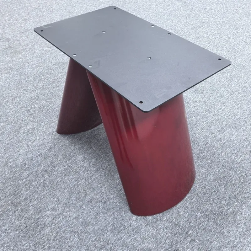 Household stainless steel legs rock slab marble , modern legs luxury stone legs dining  base bracket furniture