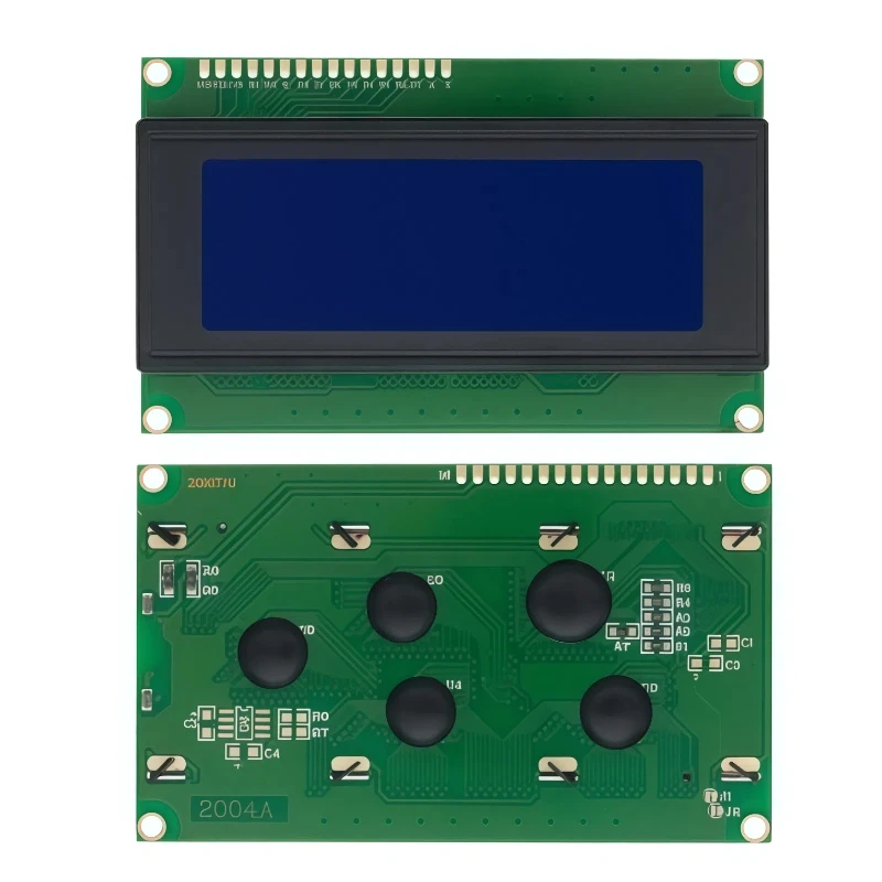 LCD 2004 1602 Module bleu vert écran pour Arduino LCD 16x2 20X4 caractère UNO R3 Mega2560 affichage PCF8574T IIC I2C Interface
