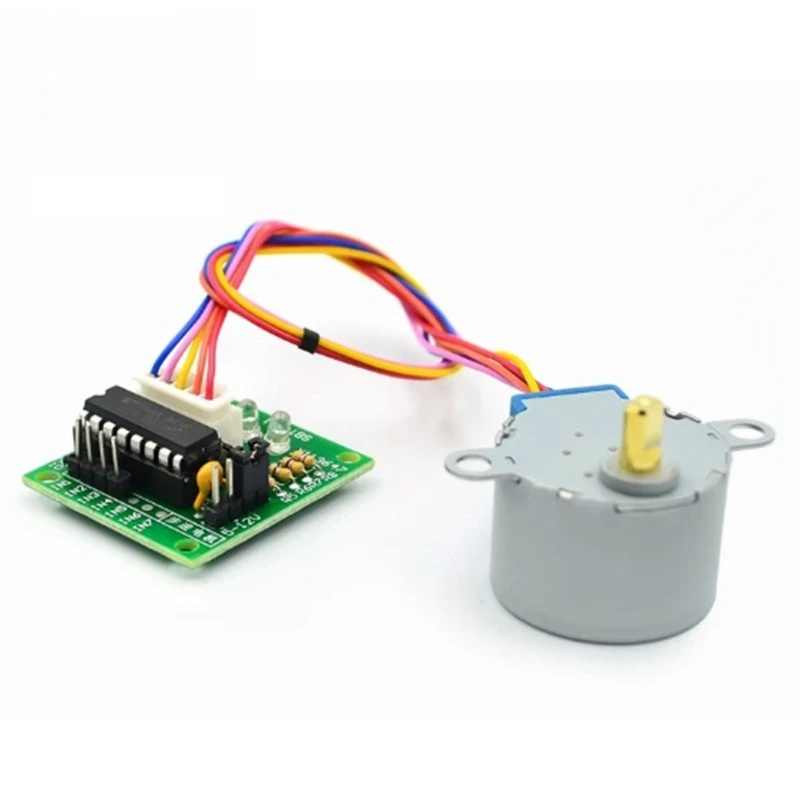 5Set 28BYJ-48 5V 4 Phase DC Gear Stepper Motor + ULN2003 Driver Board For arduino  28BYJ Reduction Stepper Motor DIY Kit