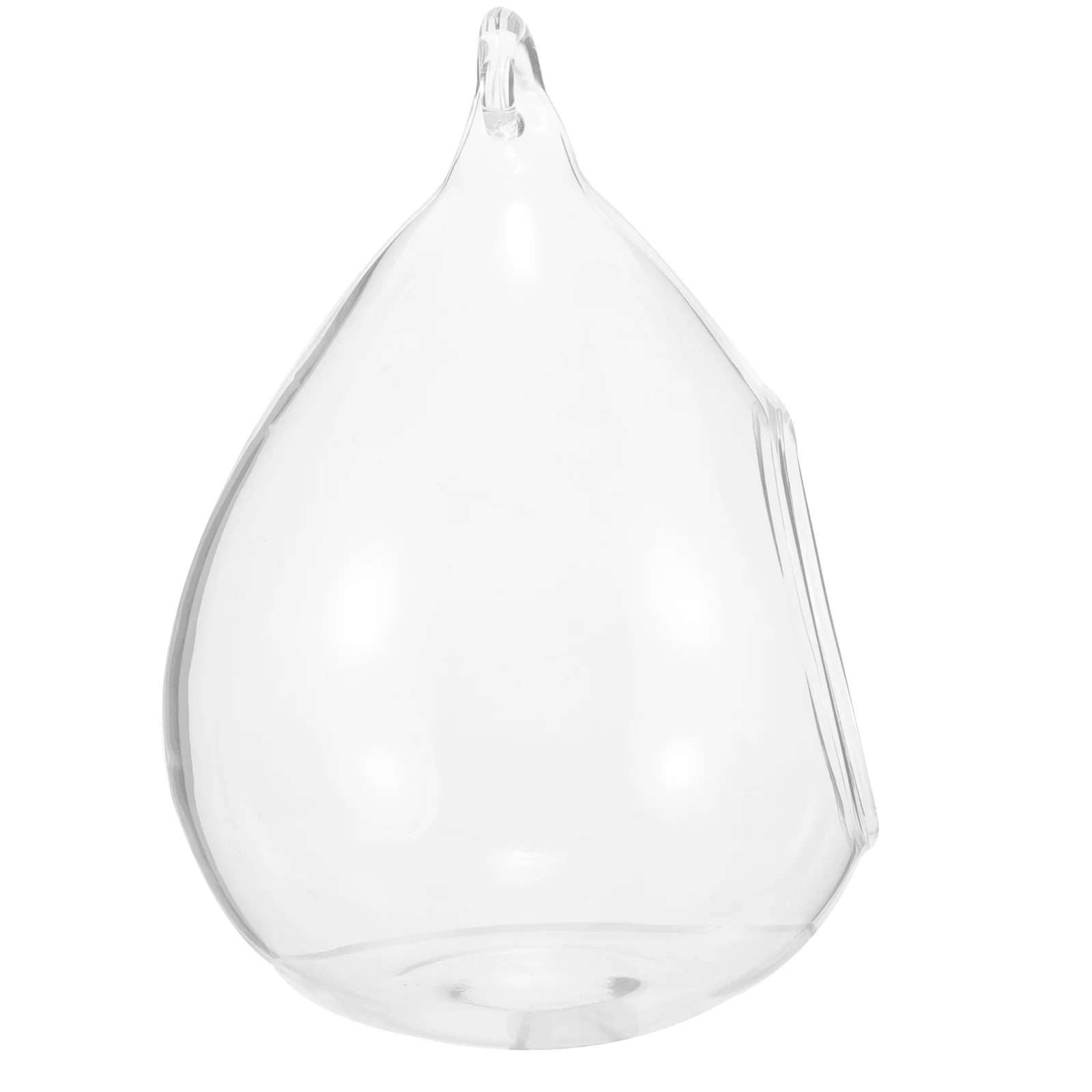 

Elegant Glass Globe Terrarium Hanging Planter Big Opening Air Plant Vase Transparent Home Office Decor Gift Hanging Terrarium