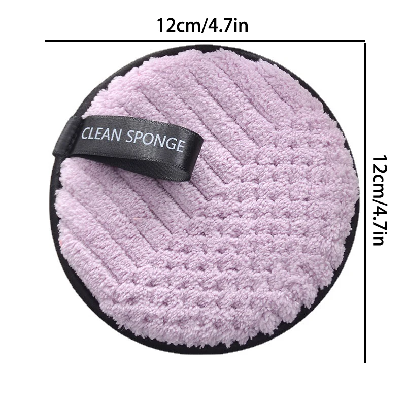 1pcs Microfiber Make Up Remover Pads Reusable Face Towel Washable Cotton Pads Make-Up Wipes Cloth Cleansing Puff Skin Care Tool