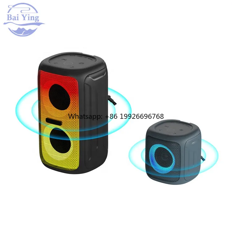 

New Style Party110 Mini Hifi Portable Waterproof Super Bass Speaker Outdoor Sport Stereo Wireless Speaker Support Fm factory