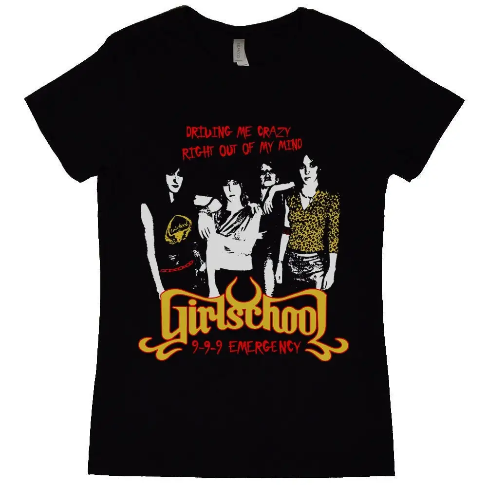 Girlschool 999 Emergency Women'S T Shirt