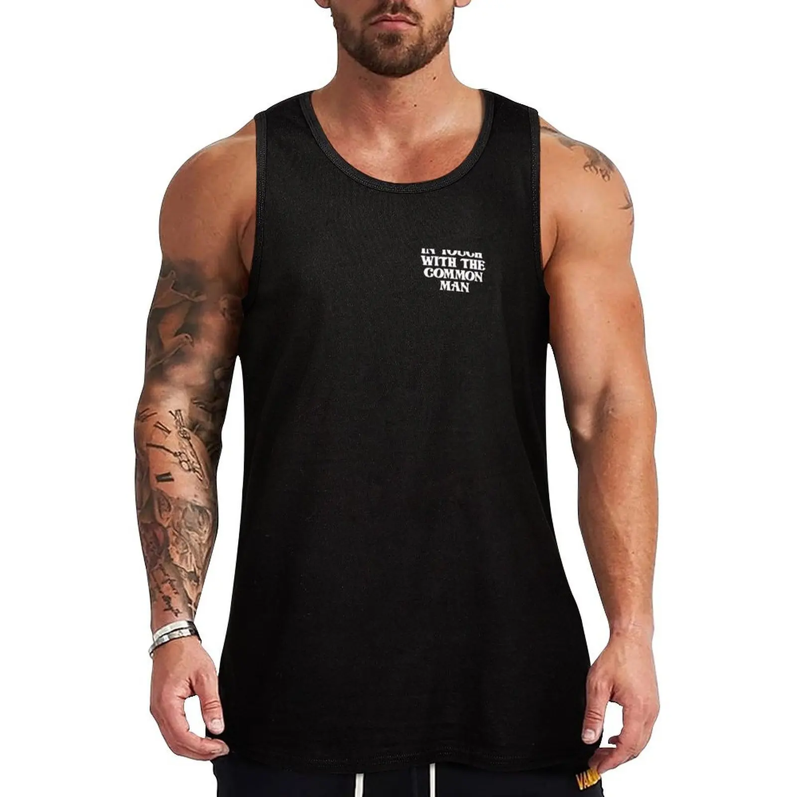 

In touch with the common man Tank Top Abstract Graphic Tank Top Art Print Sleeveless