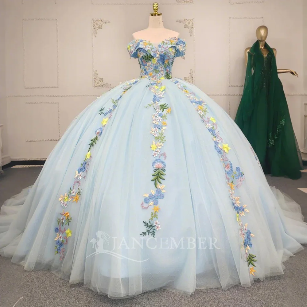 

Стильные платья Quinceanera, 15-летние тюлевые платья в форме сердца со шнуровкой и кружевной аппликацией, Vestidos De Customized, платья de quinceañera