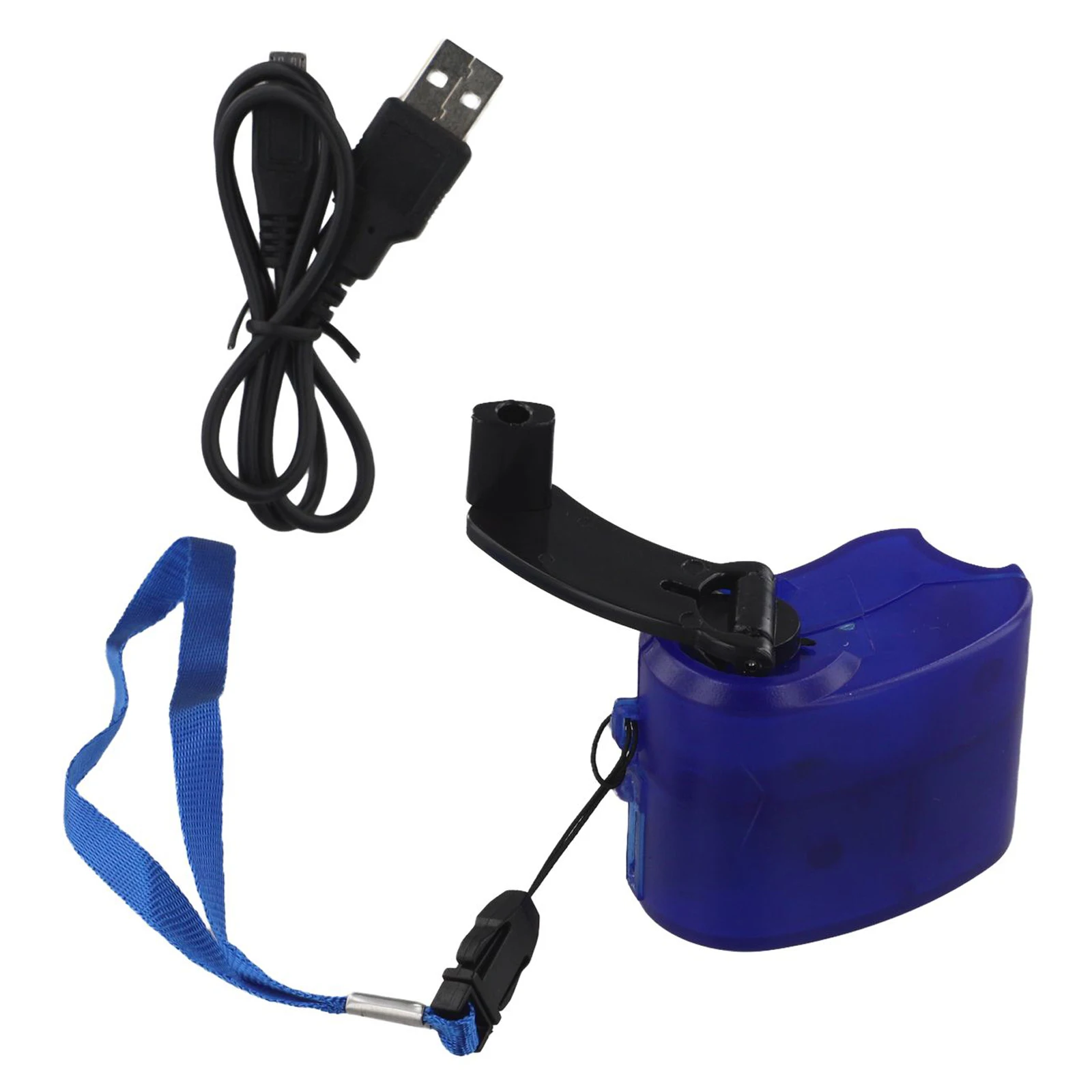 Hand-Operated USB Generator for Charging Phones and Small Electronics Without External Power Sources or Batteries
