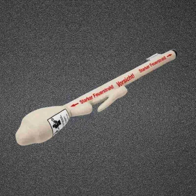 33cm Panzerfaust Plüschtier Panzerabwehr-Raketenwerfer Puppe Kreatives Lustiges Weiches Stofftier Heimdekoration Historisches Sammlerstück Geschenke