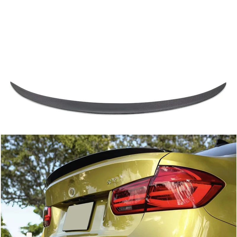 لسلسلة BMW 23457 E90 E92 F30 F32 F80 F82 G80 G80 G87 G20 G30 تعديل جناح سبويلر من ألياف الكربون الأصلية لـ 05-25