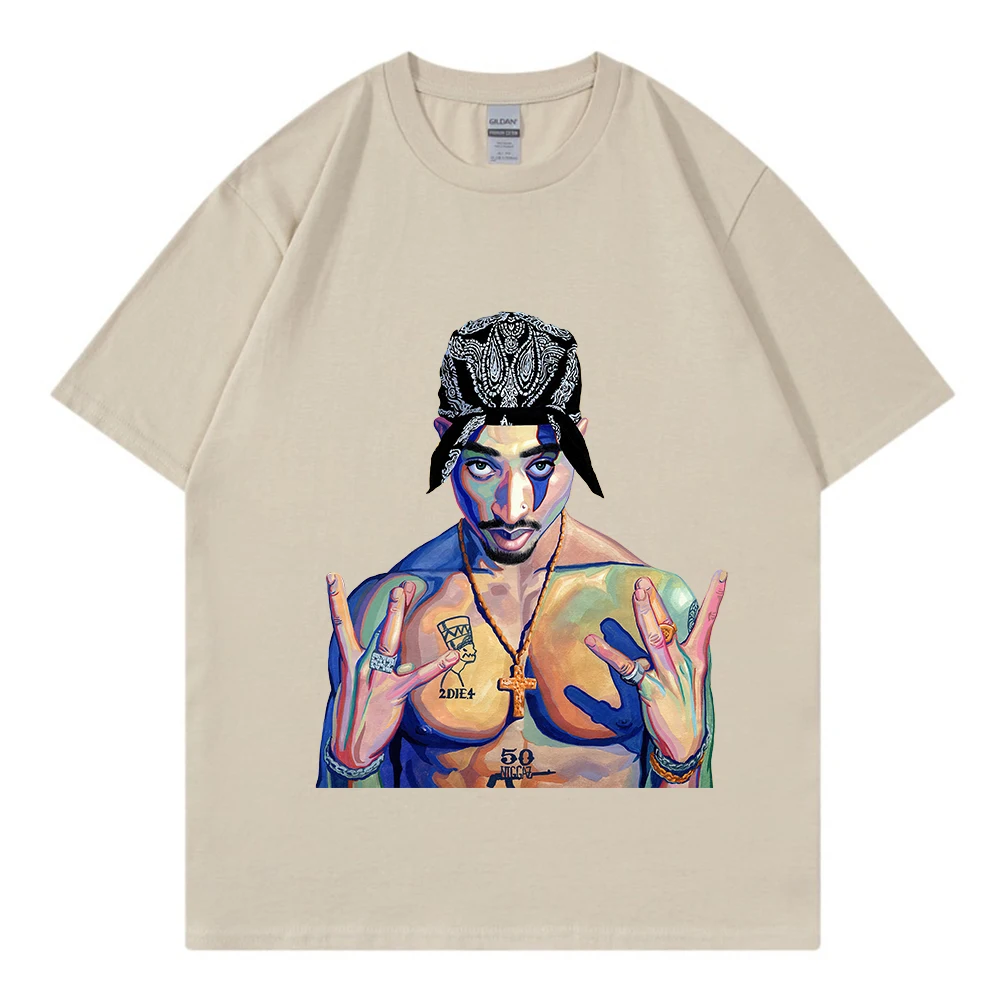 T Shirt Hombre Streetwear Innovation Style Fashion Summer 2PAC TUPAC Shakur for Cool Men/women Tshirt Cotton Moda Hombre Shirts