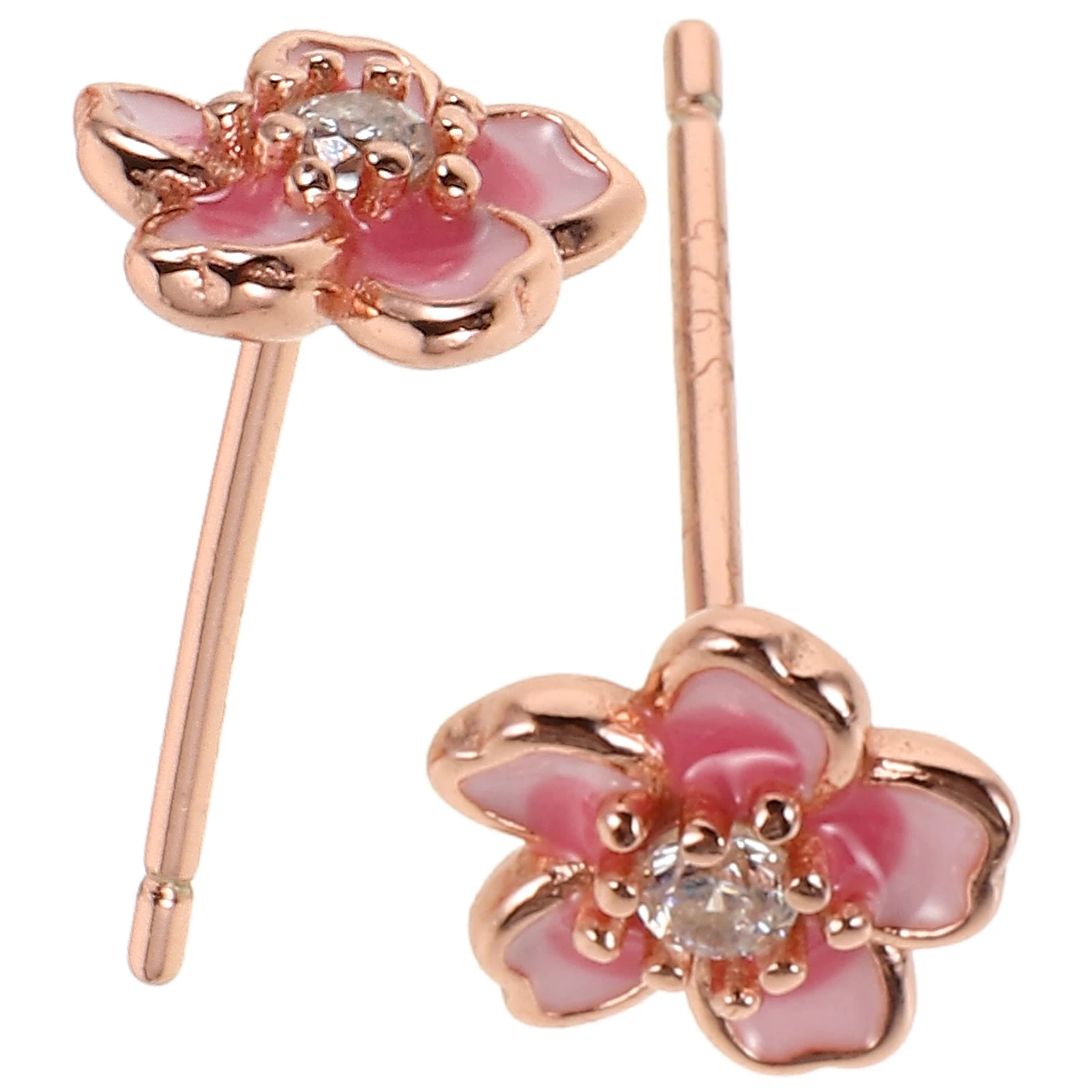 

S925 Sterling Silver Earrings Fashion Flower Dangler Jewelry for Women Girls Birthday Party Banquet Sample 925