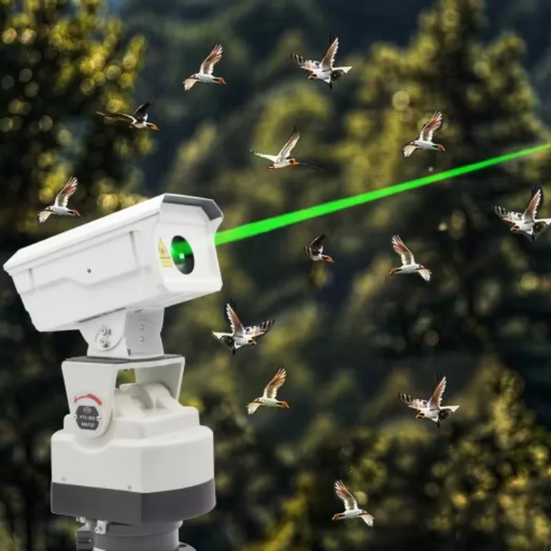 

Outdoor Waterproof Bird Scarer Bird Repeller Bird Repellent Laser Projector for Agriculture Farm Orchard Airport Warehouse