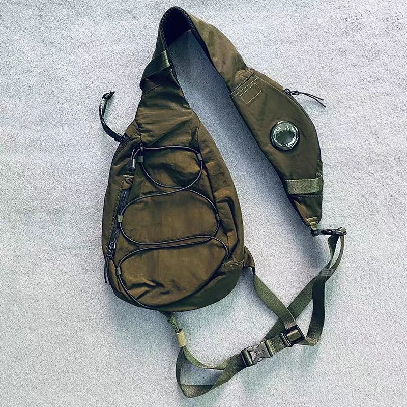 

Casual ex CP Chest Bag Mirror New Sle Streetwear Outdoor Commuting Sports Cycling Crossbody Lightweight Nylon