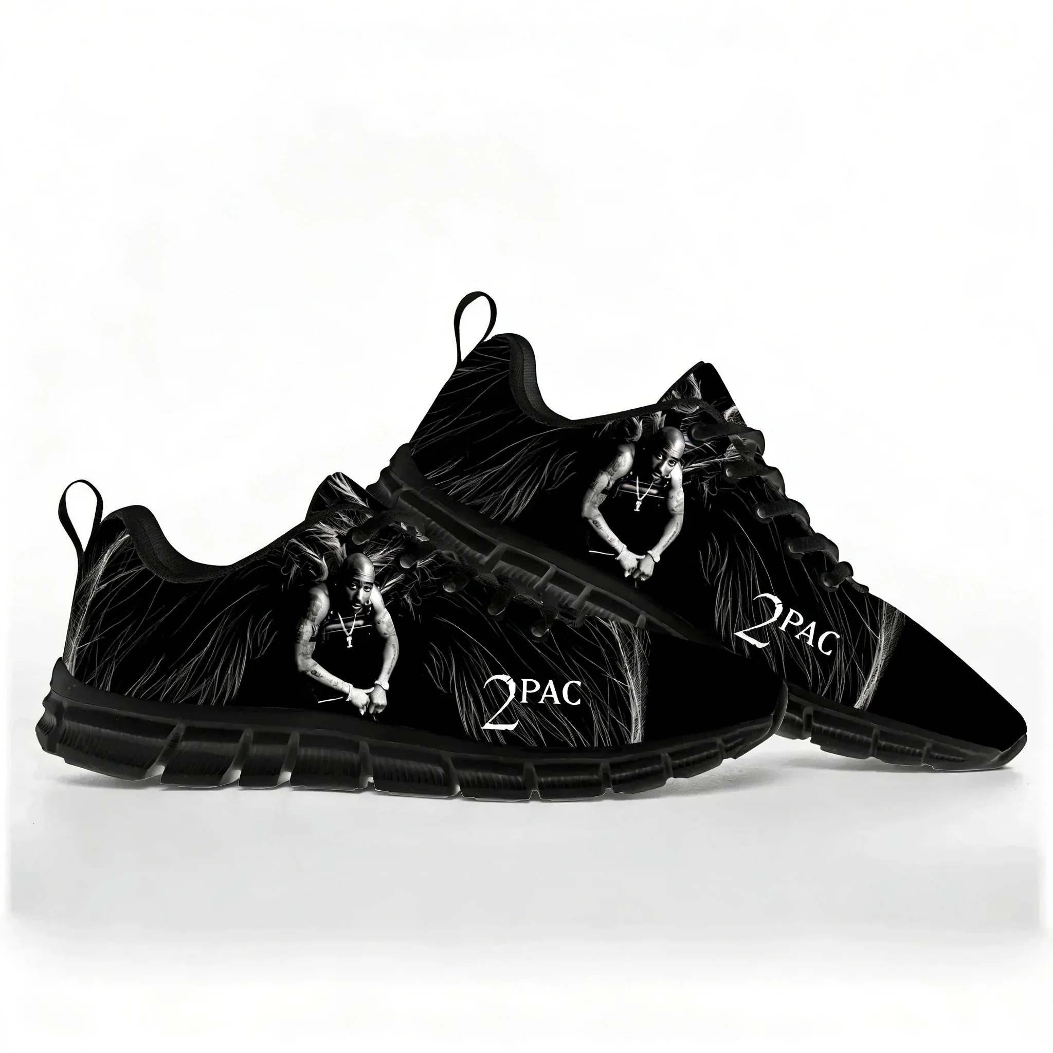 

Rap 2Pac Tupac High Top Sports Shoes Mens Womens Teenager Kids Children Sneakers Casual Custom High Quality Couple Shoes
