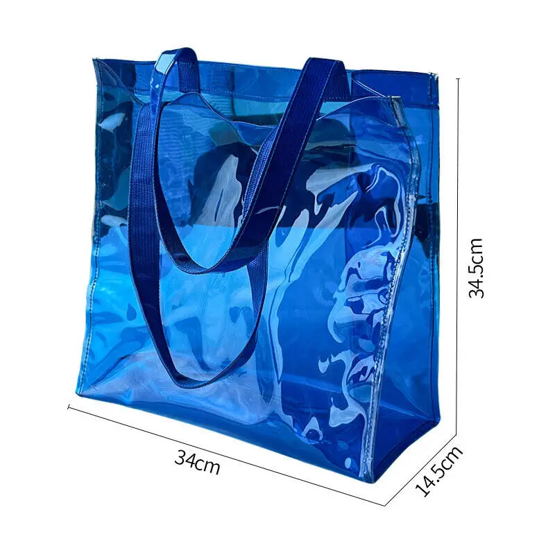 Borsa artistica in PVC trasparente borse per il trucco impermeabili borse da viaggio per lo Shopping di moda cartelle tascabili forniture scolastiche per ufficio