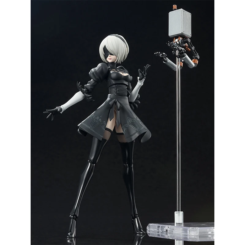 BANDAI Original S.H.Figuarts NieR:Automata Game Animation Peripheral Toys 2B Movable Anime Action Model Figure Collection