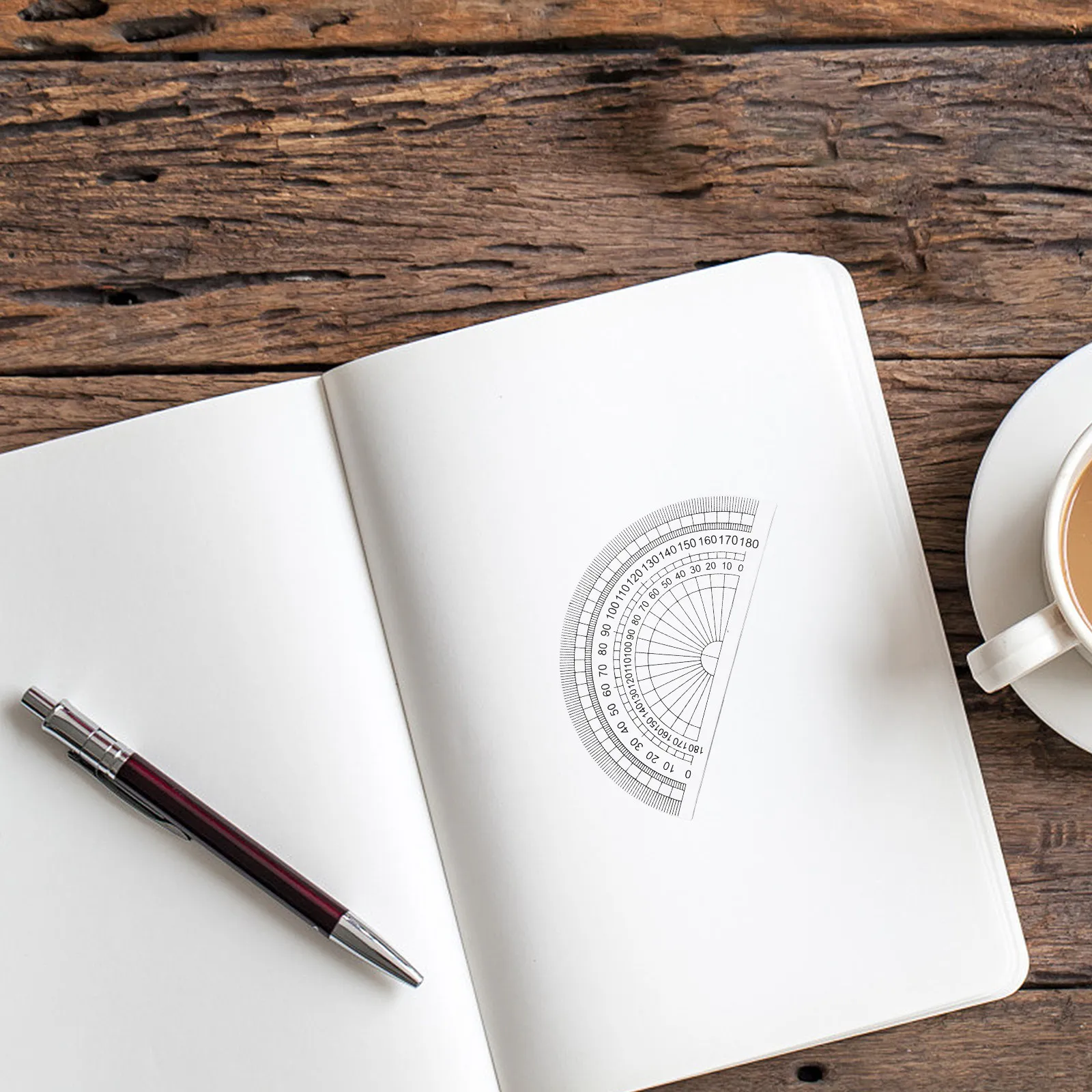 

50 шт. прозрачных пластиковых транспортиров 10 см (4 дюйма) полукруглой формы, 180 градусов, для черчения в геометрии, для школы, офиса, студентов