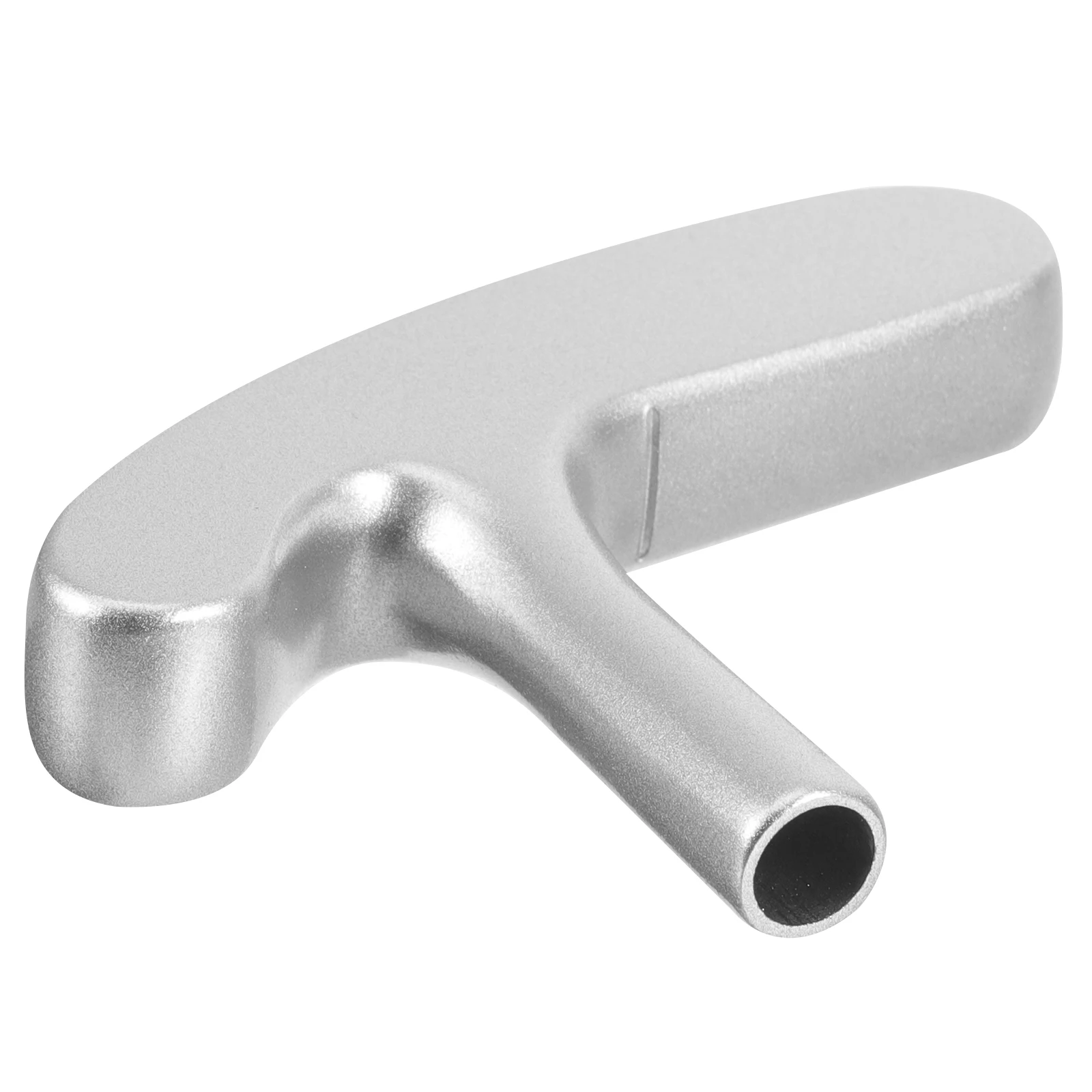 

s Golf Putter Head Double Sided Zinc Alloy Silver Portable Golfs Shaft Club Head Metal Golfing Supplies Beginner Professional
