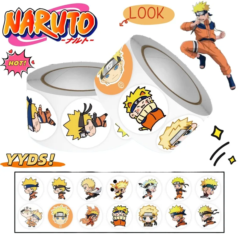 NARUTO Uzumaki Naruto Anime-Sticker-Set: Süße, kreative Aufkleber für Notizbücher und Dekoration – Ideales Geschenk