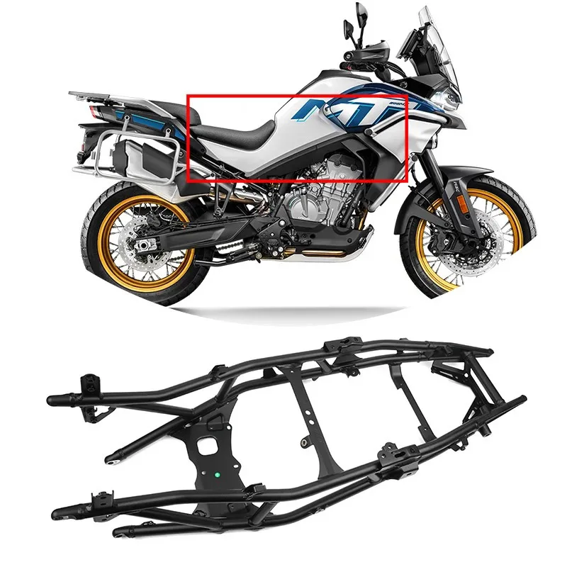 For CFMOTO 800MT Rear Frame Assy Welding Bracket Motorcycle Accessories CF800MT CF800-5 MT800 Split Frame Rear Beam Moto Parts