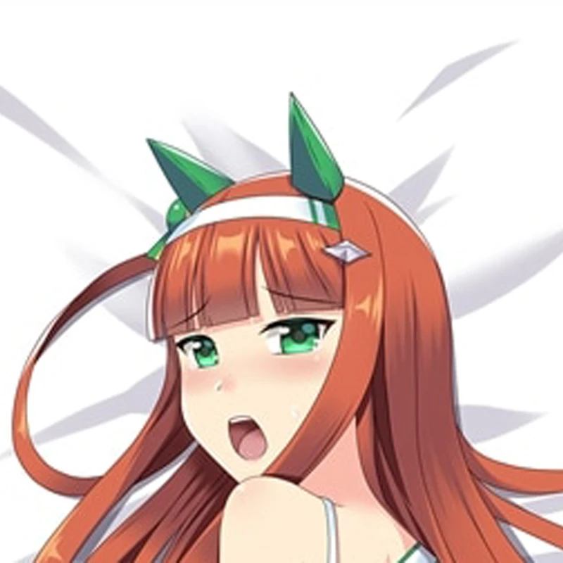 Dakimakura Anime Pillow Cover Silence Suzuka Double Sided Print 2Way Cushion Cover Xmas Gifts