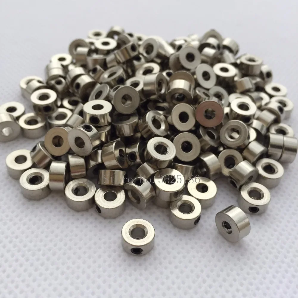 50pcs collier de roue train d'atterrissage 6x2.1mm 8x3.1mm modèle d'avion RC pièces d'avion avion aéromodélisme