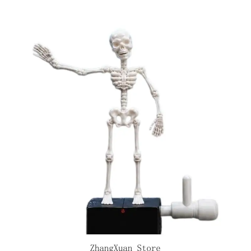 Aquarien Dynamische Skelettfigur Dekoration für Halloween-Fischtanks Display 3XUF – Detail 5