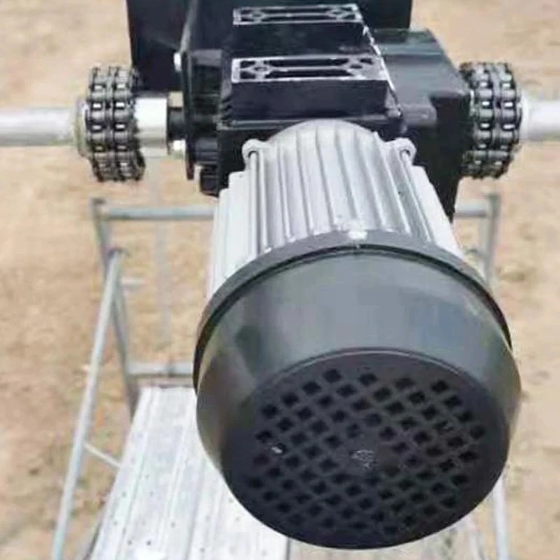Intelligent greenhouse pull screen motor inner and outer window covering system accessories gear motor