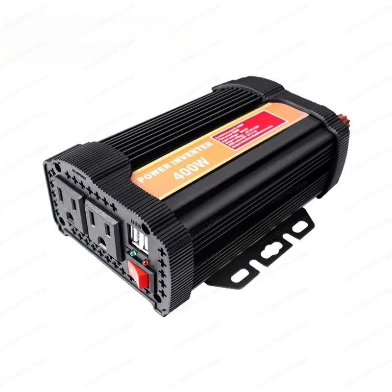

400W Modified Sine Wave Car Power Inverter, DC 12V/24V to AC 110V/220V 50/60Hz Converter for Home, RV, Motor Vehicle