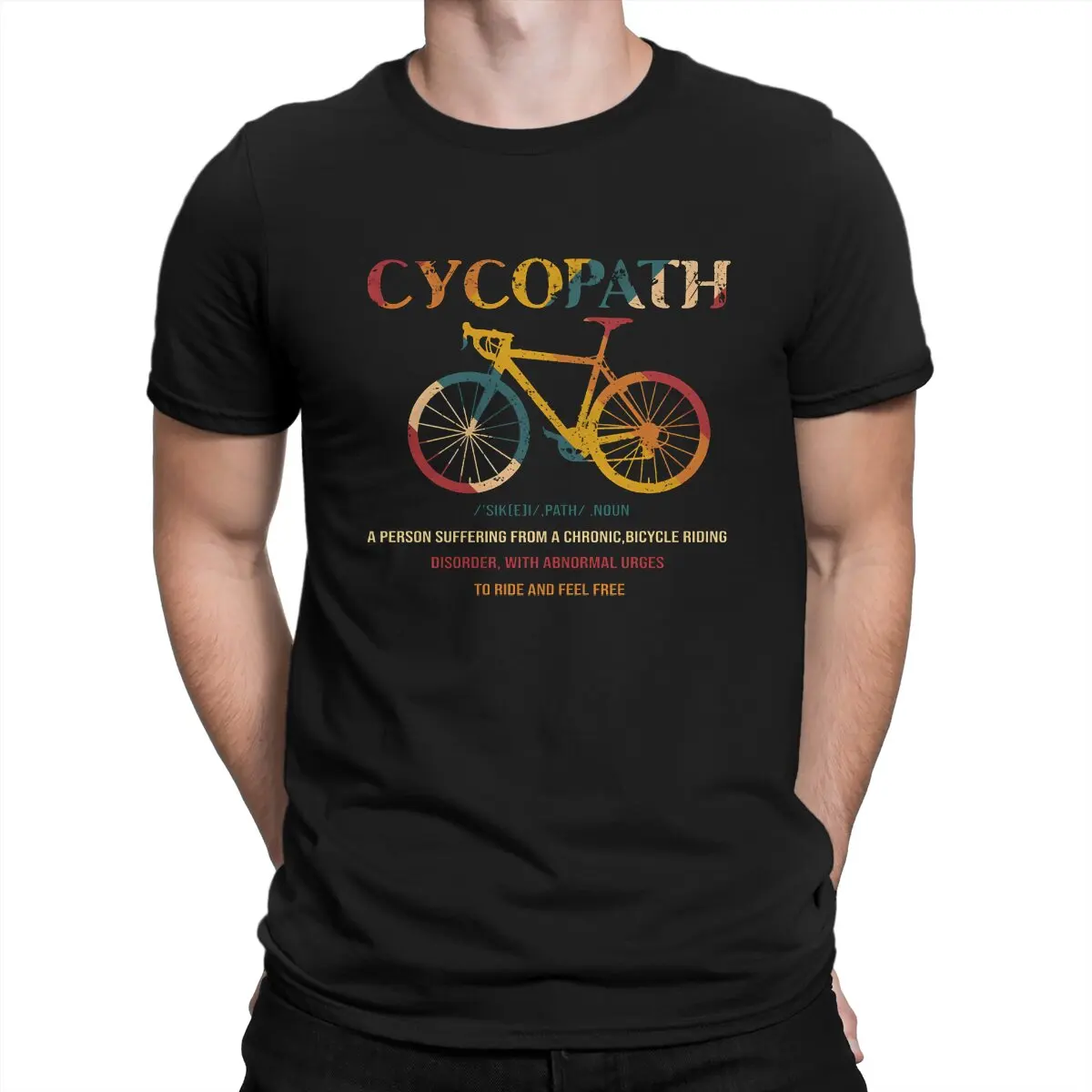 

Мужская футболка с коротким рукавом и круглым вырезом, из чистого хлопка