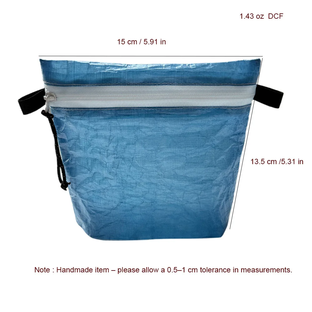 DCF 1,43 oz Beutel Ultraleichter Organizer-Aufbewahrungssack für Outdoor Wasserdichtes Camping Wanderrucksack Ausrüstung Erste-Hilfe-Set – Detail 1