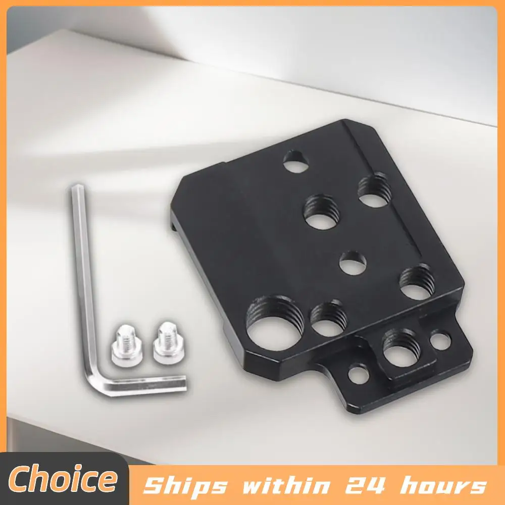 Adapterplatte Erweiterung 1/4 3/8 Zoll Loch Kaltschuh-Stabilisator Verlängerungsplatte für DJI Ronin RS3/RS2/RSC2/SC/S Gimbal-Montageplatte