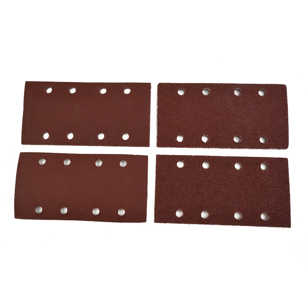 

Flocking Sandpaper Sanding Sheet Sandpaper 20pcs Sandpaper Hook&Loop Rectangular Sandpaper 8-hole Sandpaper Aluminium Oxide Hot