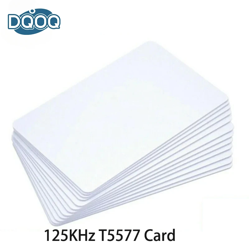 5pcs 125khz EM4305 T5577 Blank Card RFID Chip Cards 125 khz Copy Rewritable Writable Rewrite Duplicate