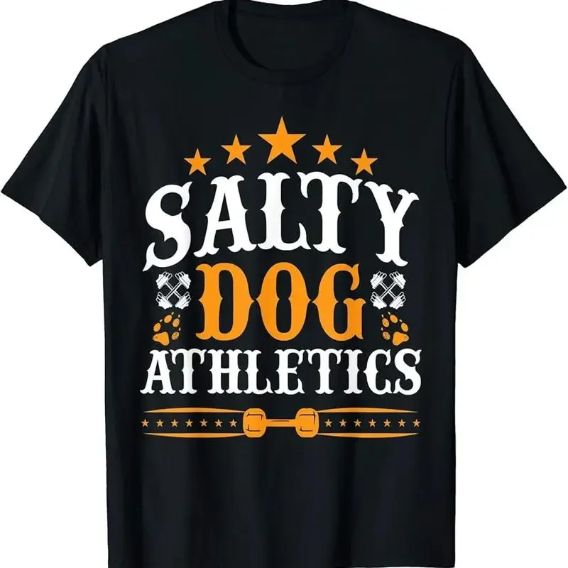 Funny Dog Lover T Shirt Salty Athletics