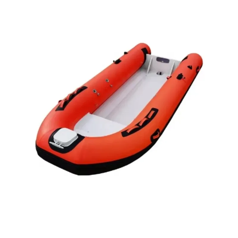 China 390 Double Shell Inflatable Rib Boat Custom Fishing Rib Aluminum Boat Outdoor Rafting Activities - Boating Yacht