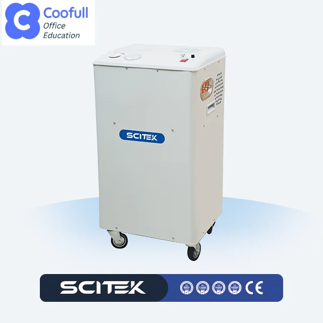 Water Circulating Vacuum Pump with 50L Storage Tank Capacity 5 Suction Head Single Meter Multi Tube Operation