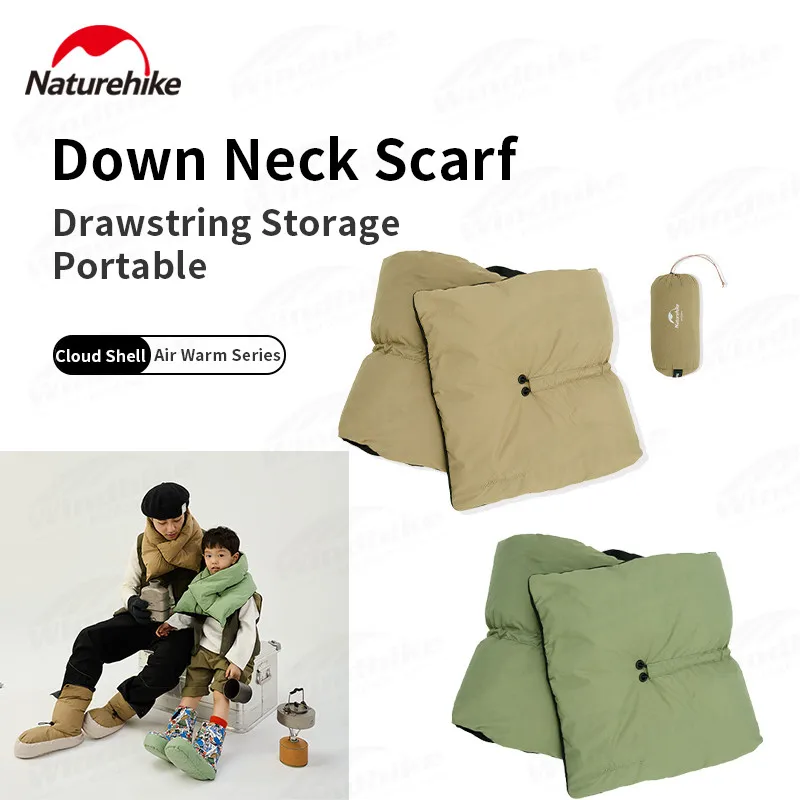 

Naturehike Ultralight Goose Down Scarf -5℃~5℃ Winter Outdoor Adults/Child Keep Warm Down Jackets Windproof Bib Neck Cover